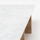 Jaunt 150 Rectangular Coffee Table - Blonde Oak & Bianca Carrara - Coffee Tables Tolv Loom Collection Dubai