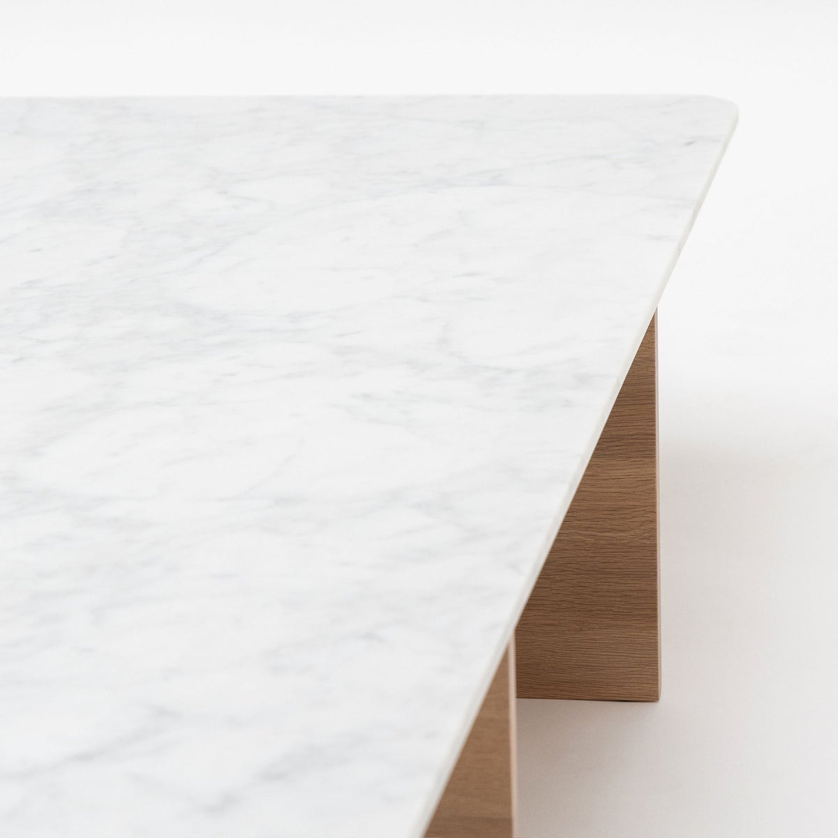 Jaunt 150 Rectangular Coffee Table - Blonde Oak & Bianca Carrara - Coffee Tables Tolv Loom Collection Dubai