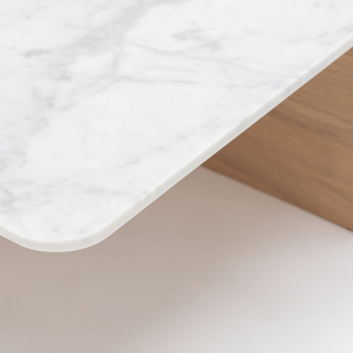 Jaunt 150 Rectangular Coffee Table - Blonde Oak & Bianca Carrara - Coffee Tables Tolv Loom Collection Dubai