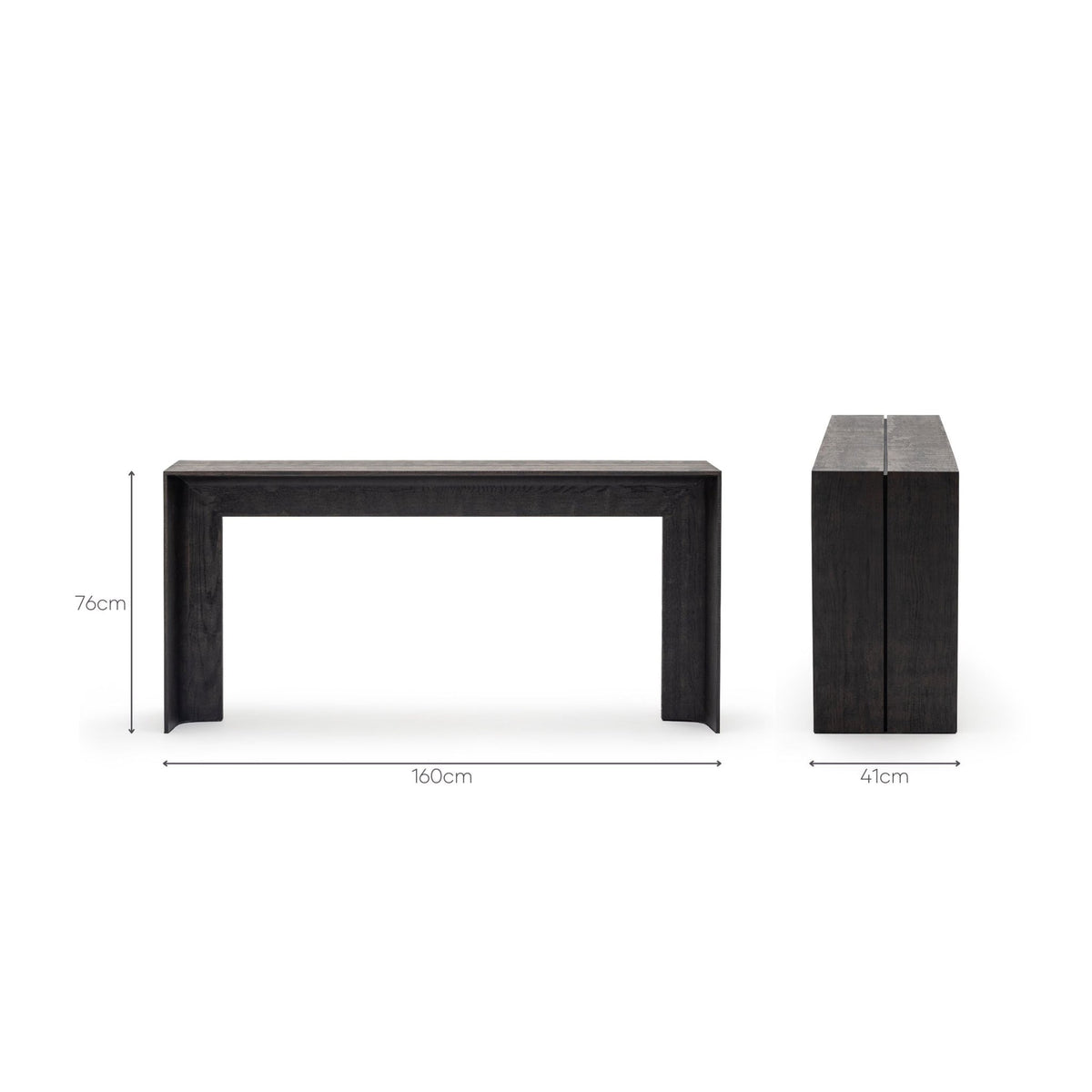 Jaunt Console - Bison Oak - Console Tables Tolv Loom Collection Dubai