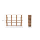 Jaunt Shelf High - Blonde Oak - Shelving Tolv Loom Collection Dubai
