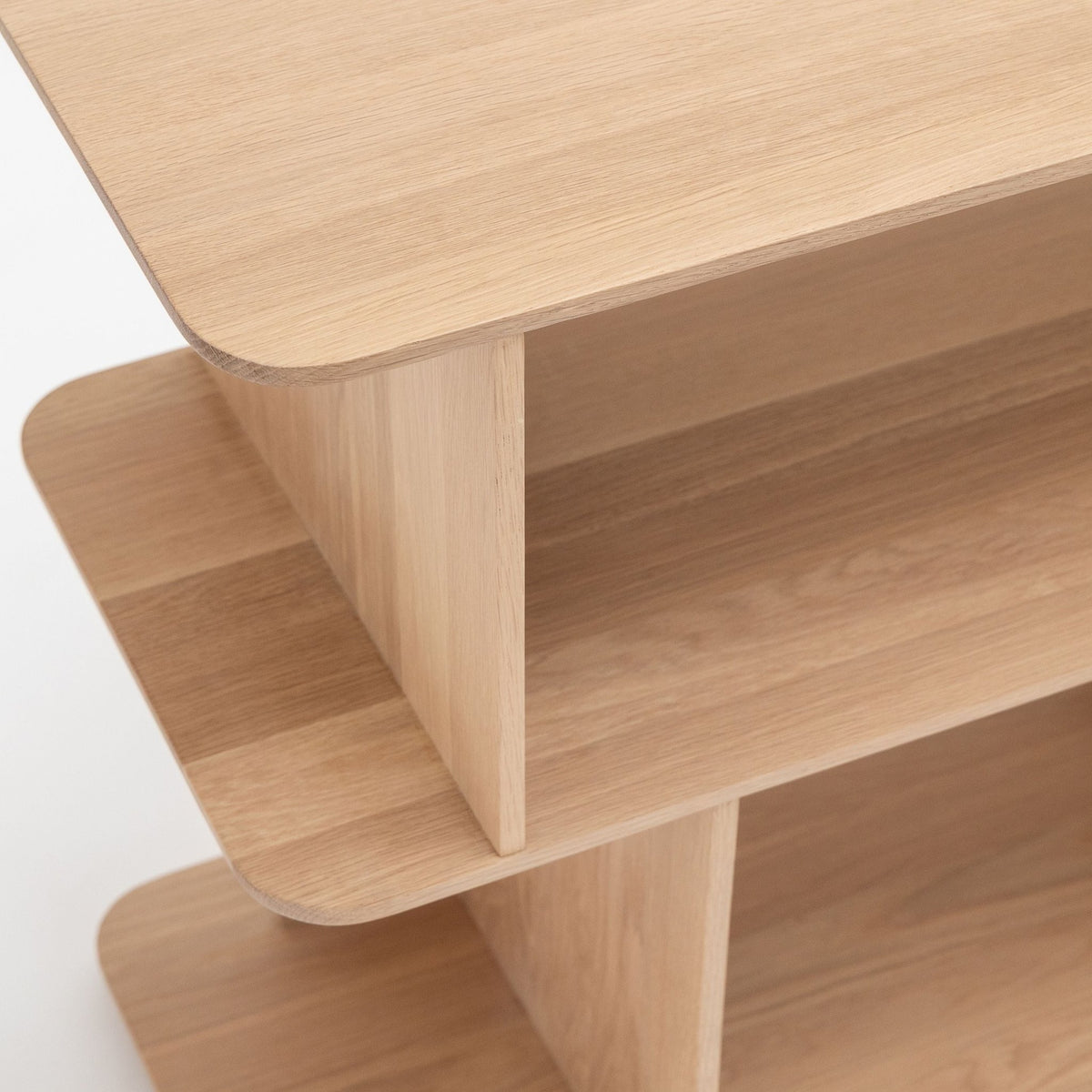 Jaunt Shelf Low - Blonde Oak - Shelving Tolv Loom Collection Dubai