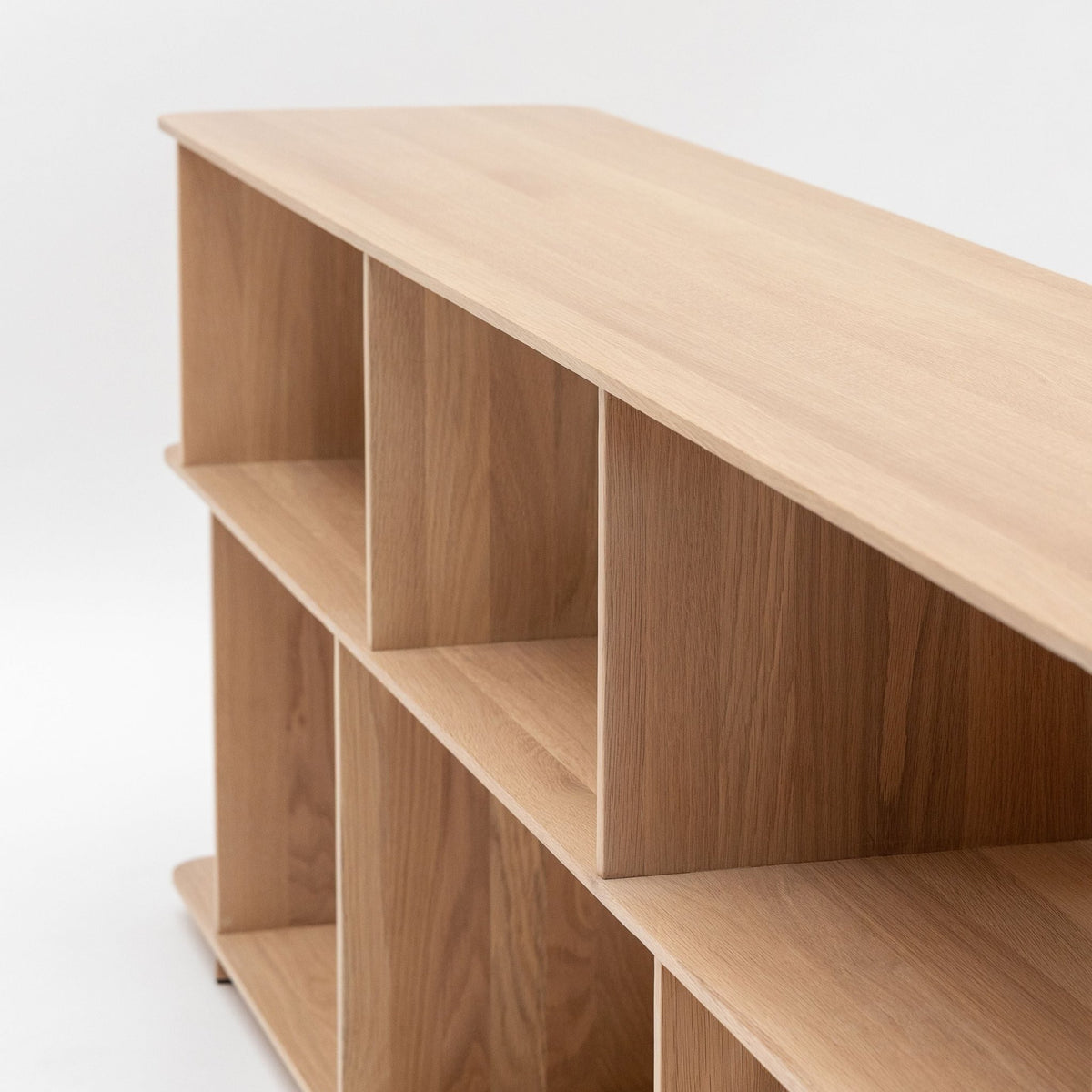 Jaunt Shelf Low - Blonde Oak - Shelving Tolv Loom Collection Dubai