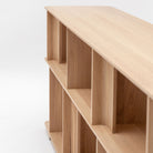 Jaunt Shelf Low - Blonde Oak - Shelving Tolv Loom Collection Dubai