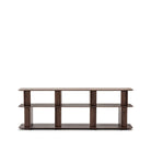 Jaunt Shelf Low - Espresso Oak - Shelving Tolv Loom Collection Dubai