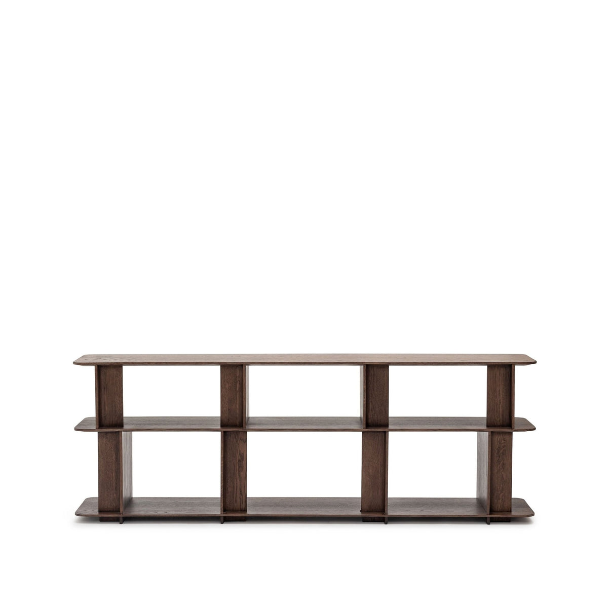 Jaunt Shelf Low - Espresso Oak - Shelving Tolv Loom Collection Dubai
