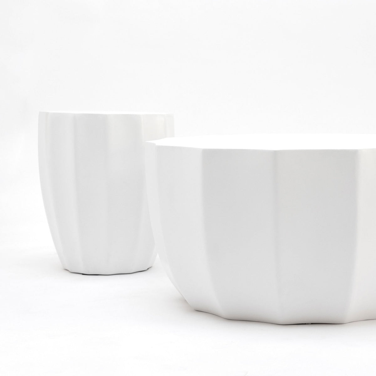 Joy Coffee Table - Chalk - Coffee Tables Loom Collection Loom Collection Dubai