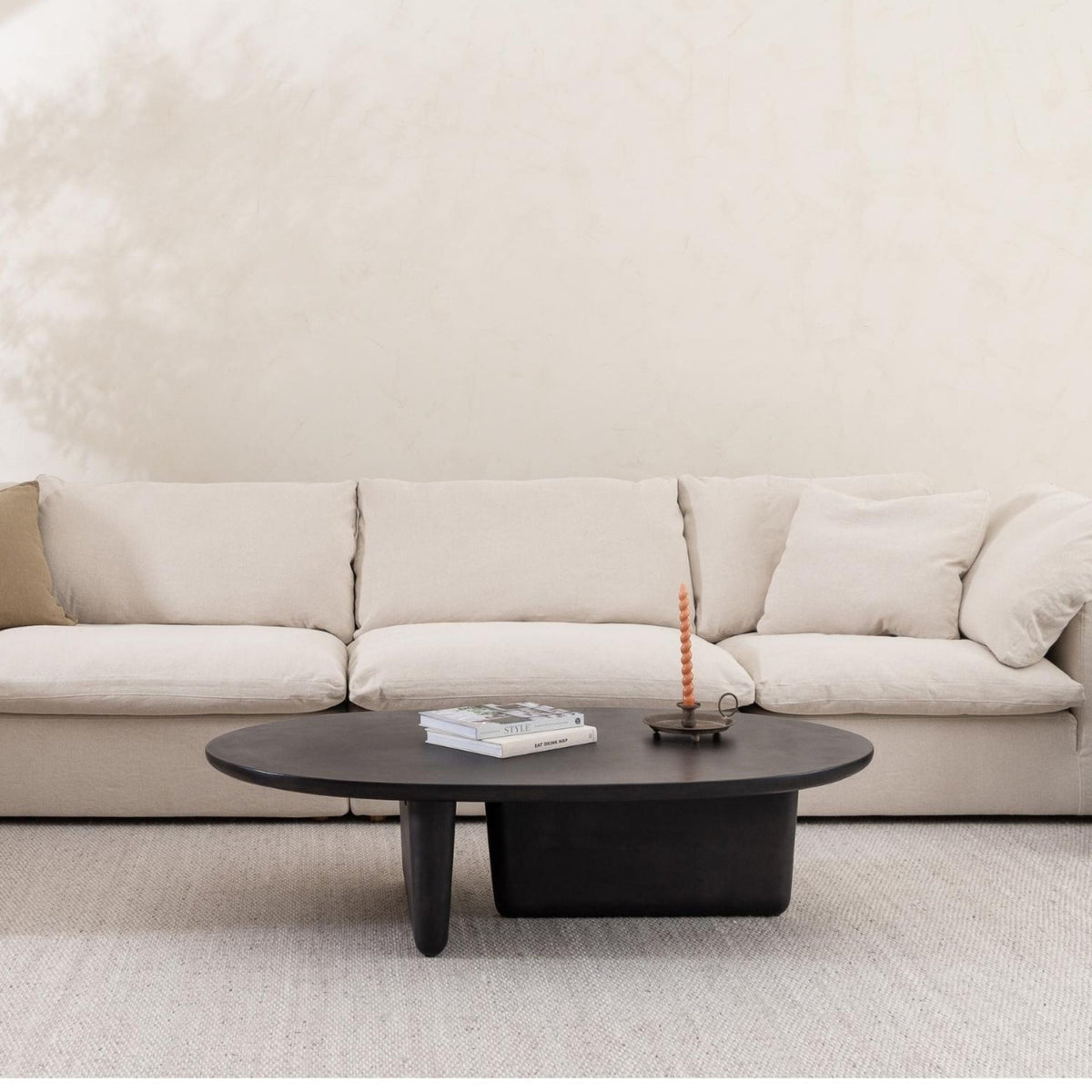Kai Coffee Table - Lava - Coffee Tables Loom Collection Loom Collection Dubai