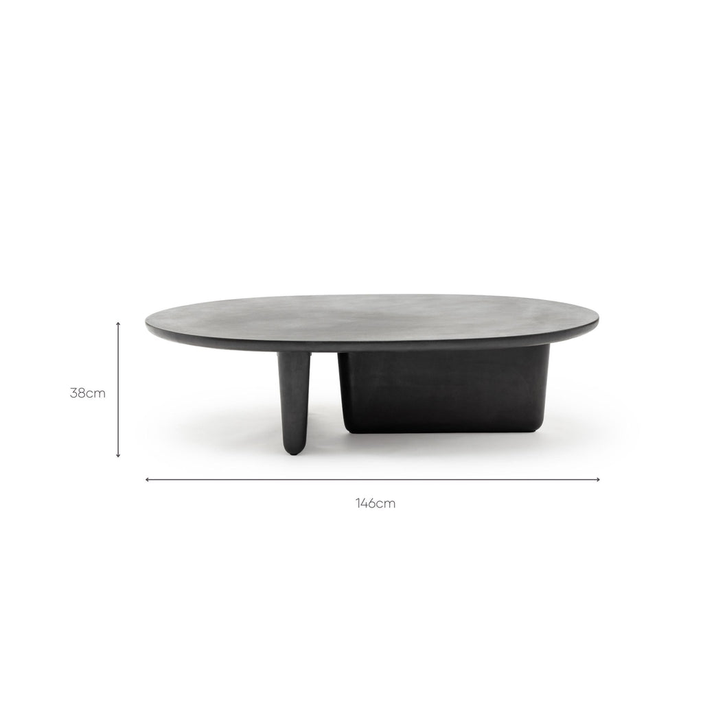 Kai Coffee Table - Lava - Coffee Tables Loom Collection Loom Collection Dubai