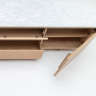 Kami 220 Entertainment Unit - Blonde Oak & Bianca Carrara - TV and Entertainment Units Tolv Loom Collection Dubai