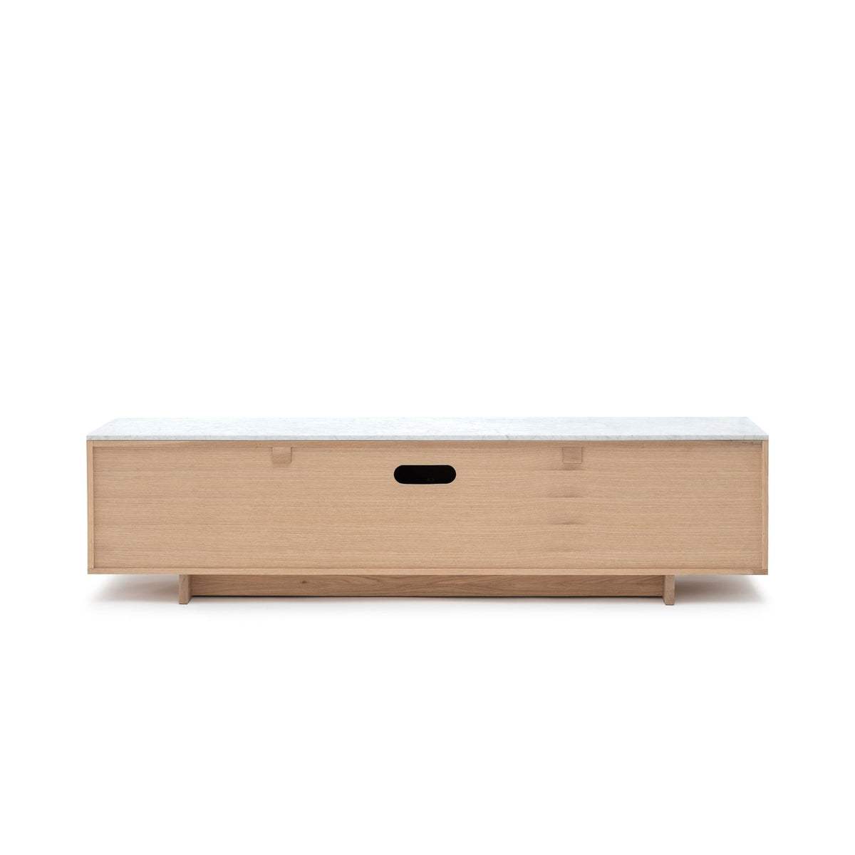 Kami 220 Entertainment Unit - Blonde Oak & Bianca Carrara - TV and Entertainment Units Tolv Loom Collection Dubai