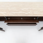 Kami 220 Entertainment Unit - Espresso Oak & Travertine - TV and Entertainment Units Tolv Loom Collection Dubai