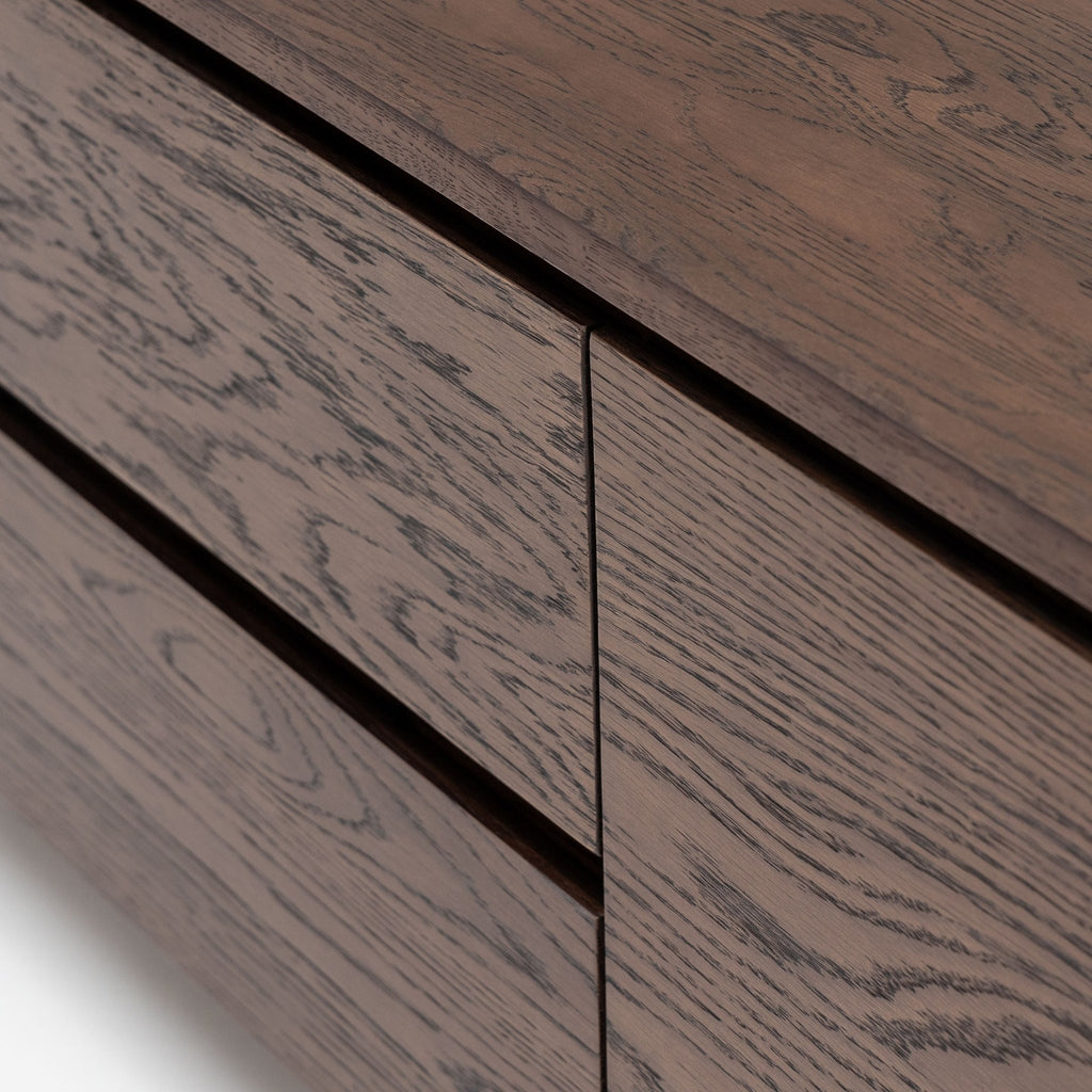 Kami 220 Entertainment Unit - Espresso Oak - TV and Entertainment Units Tolv Loom Collection Dubai