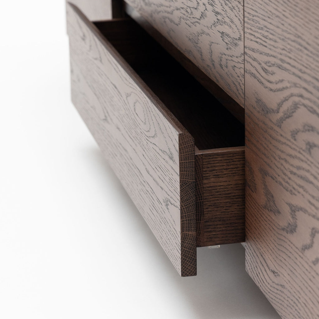 Kami 220 Entertainment Unit - Espresso Oak - TV and Entertainment Units Tolv Loom Collection Dubai