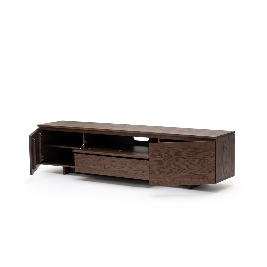 Kami 220 Entertainment Unit - Espresso Oak - TV and Entertainment Units Tolv Loom Collection Dubai