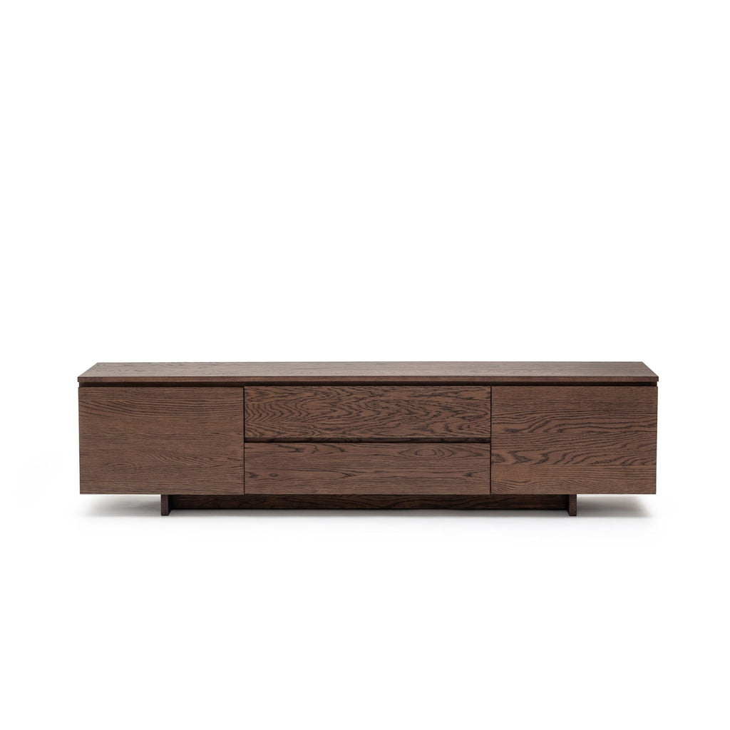 Kami 220 Entertainment Unit - Espresso Oak - TV and Entertainment Units Tolv Loom Collection Dubai