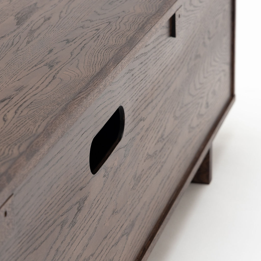 Kami 220 Entertainment Unit - Espresso Oak - TV and Entertainment Units Tolv Loom Collection Dubai