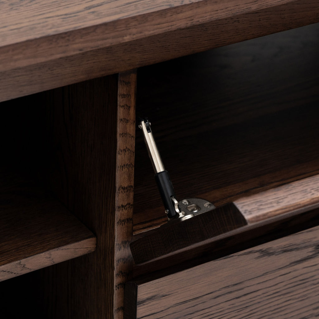 Kami 220 Entertainment Unit - Espresso Oak - TV and Entertainment Units Tolv Loom Collection Dubai