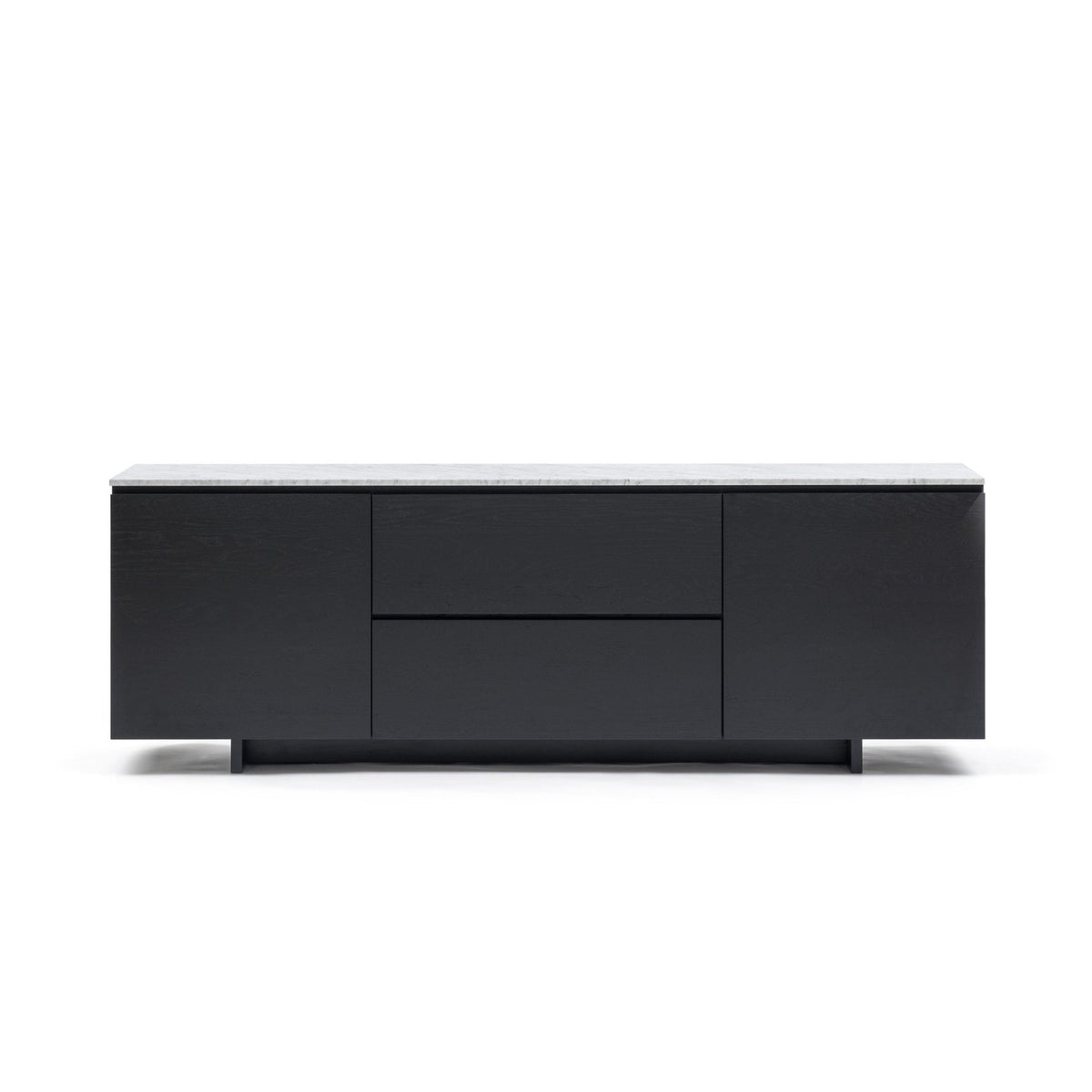 Kami 220 Sideboard - Black Oak & Bianca Carrara - Buffets & Sideboards Tolv Loom Collection Dubai