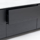 Kami 220 Sideboard - Black Oak & Bianca Carrara - Buffets & Sideboards Tolv Loom Collection Dubai