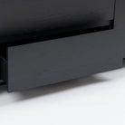 Kami 220 Sideboard - Black Oak & Travertine - Buffets & Sideboards Tolv Loom Collection Dubai