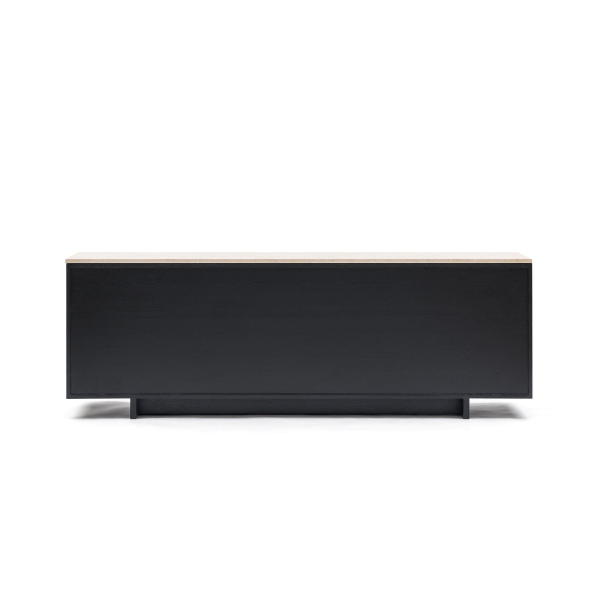 Kami 220 Sideboard - Black Oak & Travertine - Buffets & Sideboards Tolv Loom Collection Dubai