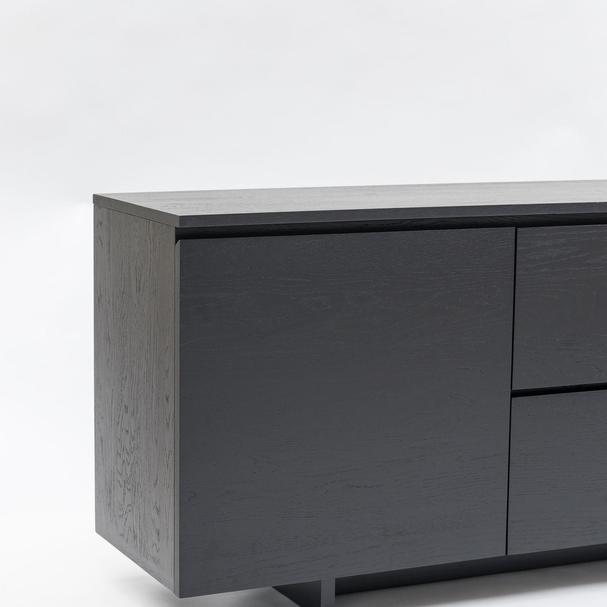 Kami 220 Sideboard - Black Oak - Buffets & Sideboards Tolv Loom Collection Dubai