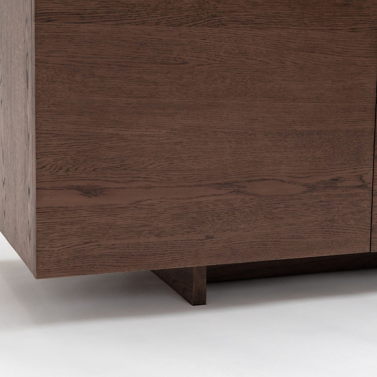 Kami 220 Sideboard - Espresso Oak & Travertine - Buffets & Sideboards Tolv Loom Collection Dubai