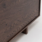 Kami 220 Sideboard - Espresso Oak & Travertine - Buffets & Sideboards Tolv Loom Collection Dubai