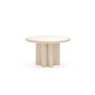 Kaolin Dining Table - Round Dining Tables Loom Collection Loom Collection Dubai