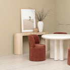Kaolin Dining Table - Round Dining Tables Loom Collection Loom Collection Dubai