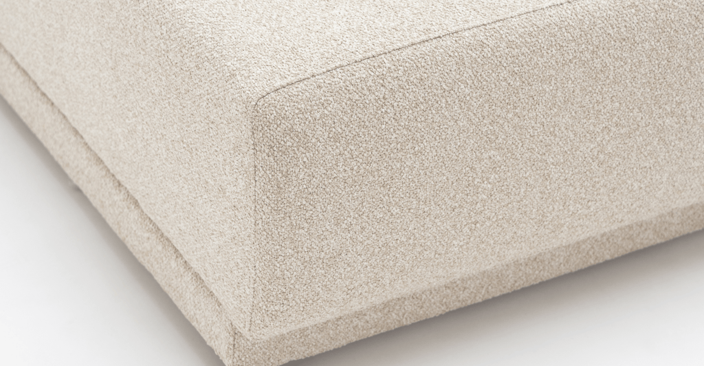 Karine 2 Seater Left Arm Module - Ivory Boucle - Loom Collection