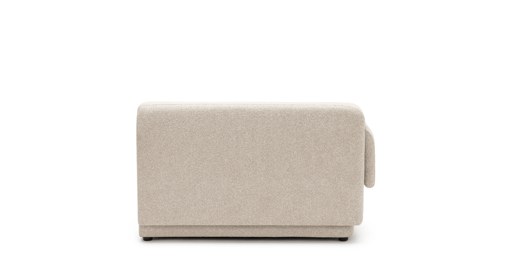Karine 2 Seater Right Arm Module - Ivory Boucle - Loom Collection
