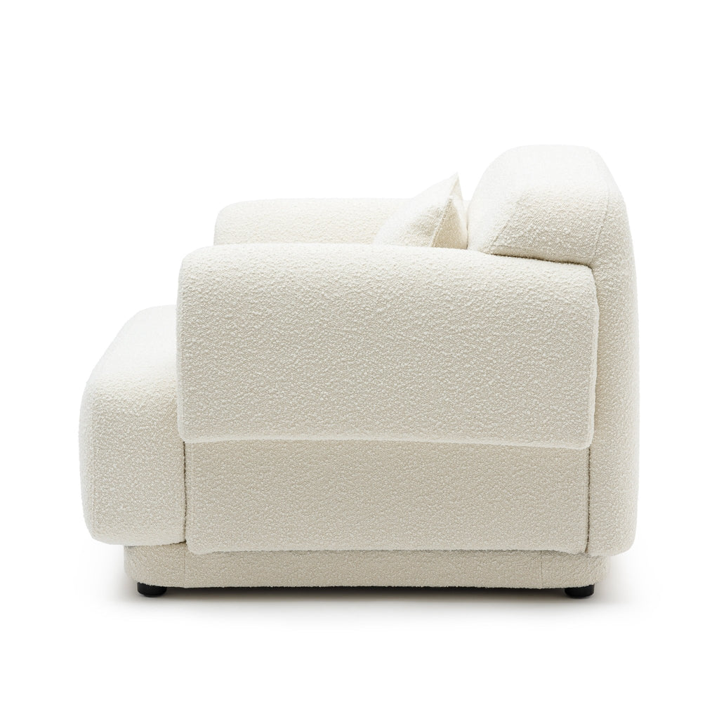 Karine Armchair - Ivory Boucle - Loom Collection