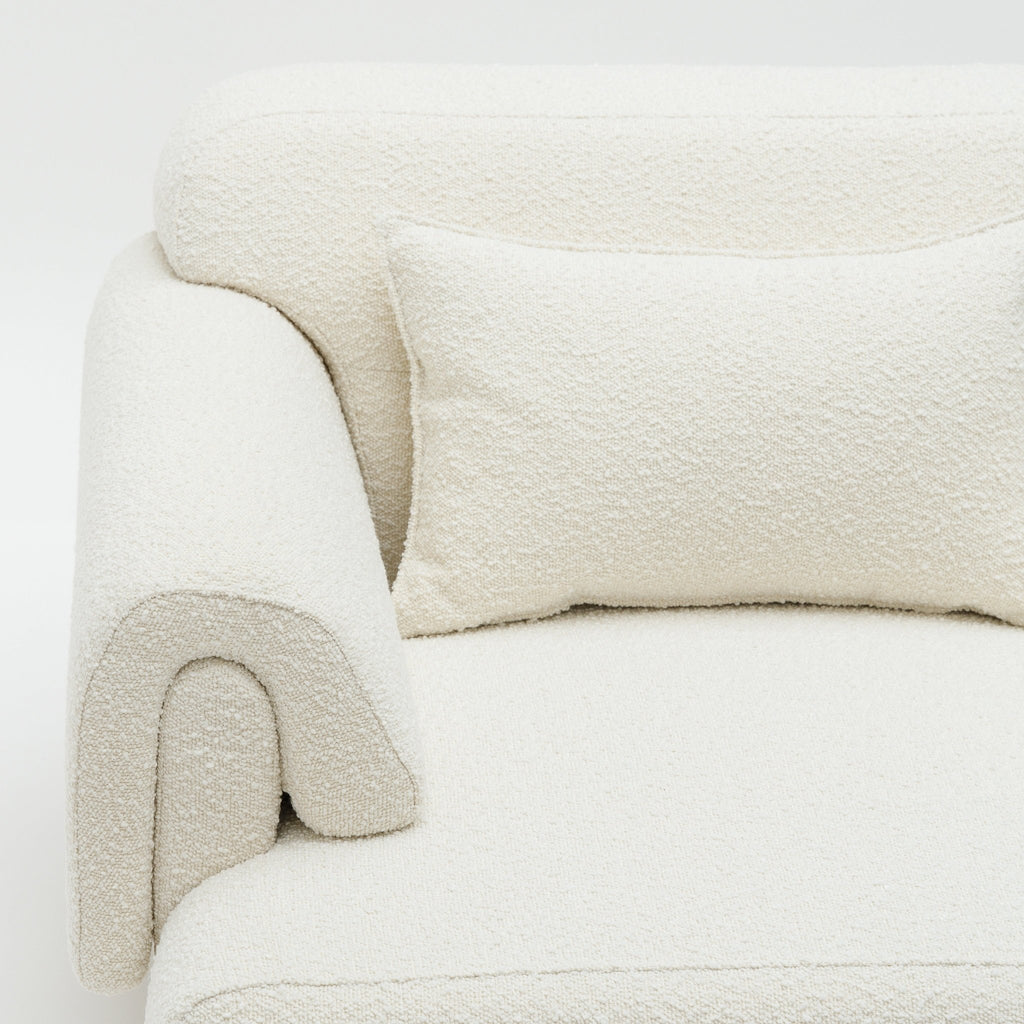 Karine Armchair - Ivory Boucle - Loom Collection