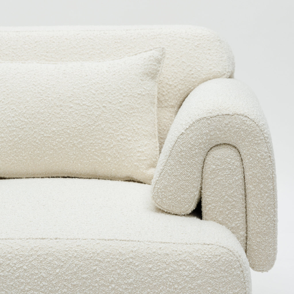 Karine Armchair - Ivory Boucle - Loom Collection