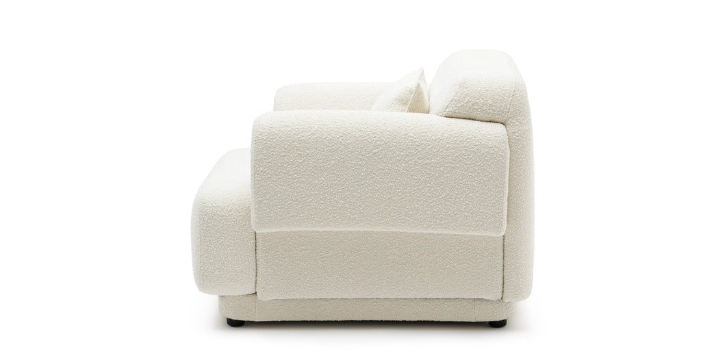 Karine Armchair - Ivory Boucle.