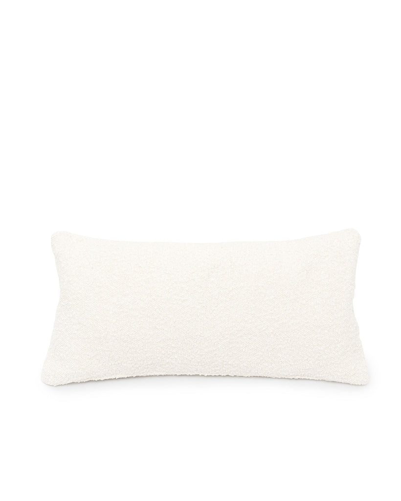 Karine Lumbar Cushion - Ivory Boucle - Loom Collection