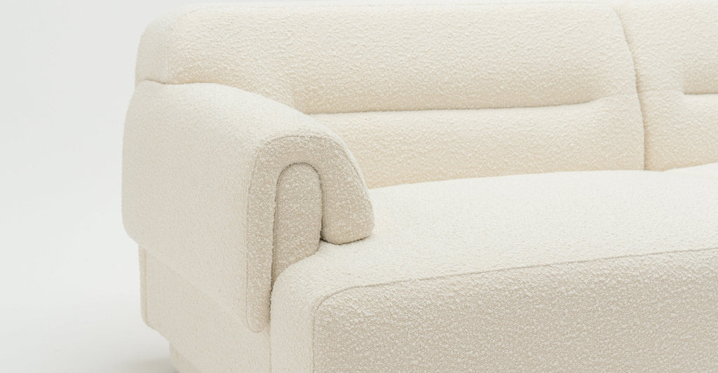 Karine Sofa - Ivory Boucle.