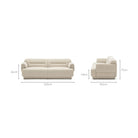 Karine Sofa - Sandstone - Sofas Loom Collection Loom Collection Dubai
