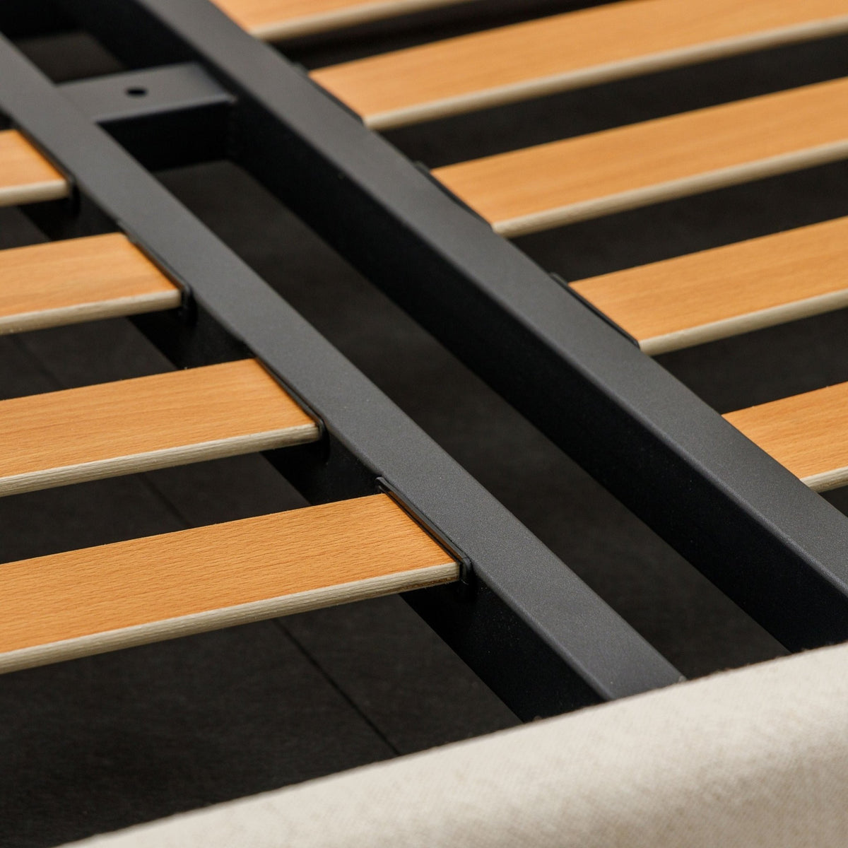 Kobe Bed With Storage - Natural - Beds Loom Collection Loom Collection Dubai