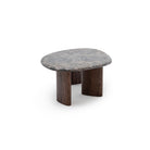 Kora Coffee Table High - Dark Emperador & Espresso Oak - Coffee Tables Natadora Loom Collection Dubai