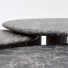 Kora Coffee Table High - Dark Emperador & Espresso Oak - Coffee Tables Natadora Loom Collection Dubai