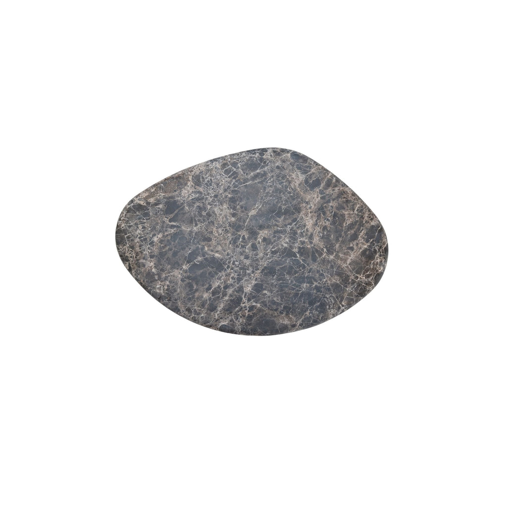 Kora Coffee Table High - Dark Emperador & Espresso Oak - Coffee Tables Natadora Loom Collection Dubai