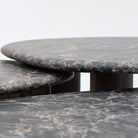 Kora Coffee Table Low - Dark Emperador & Espresso Oak - Coffee Tables Natadora Loom Collection Dubai