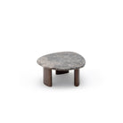Kora Coffee Table Low - Dark Emperador & Espresso Oak - Coffee Tables Natadora Loom Collection Dubai