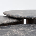 Kora Coffee Table Medium - Dark Emperador & Espresso Oak - Coffee Tables Natadora Loom Collection Dubai