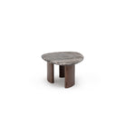 Kora Coffee Table Medium - Dark Emperador & Espresso Oak - Coffee Tables Natadora Loom Collection Dubai