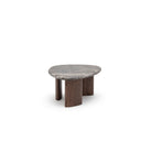 Kora Coffee Table Medium - Dark Emperador & Espresso Oak - Coffee Tables Natadora Loom Collection Dubai