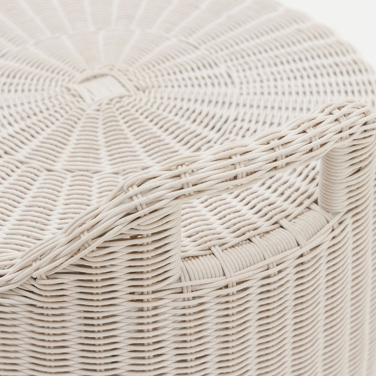 Kos Stool - Chalk - Side Tables Loom Collection Loom Collection Dubai